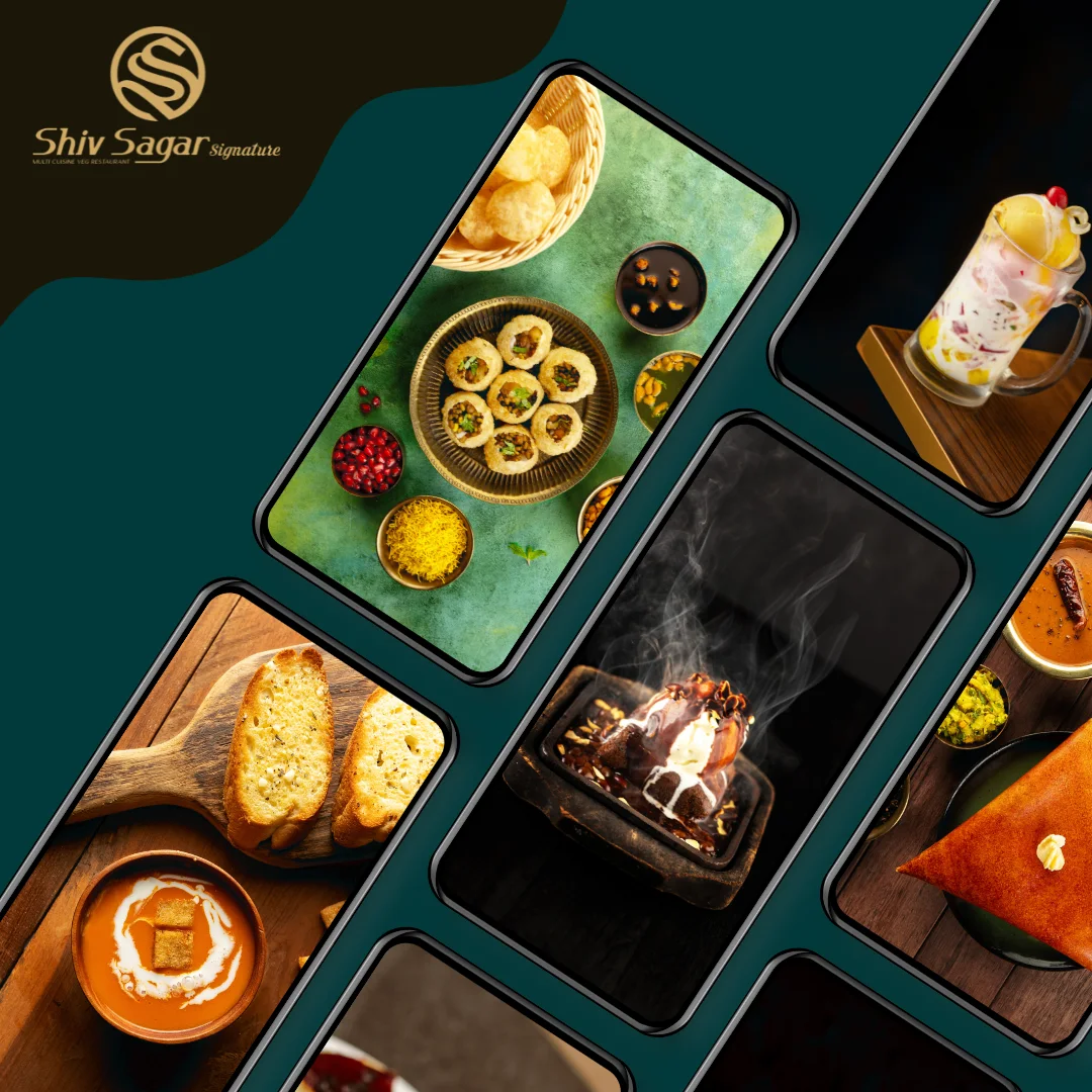 Shiv Sagar Signature promotional flyer graphic design