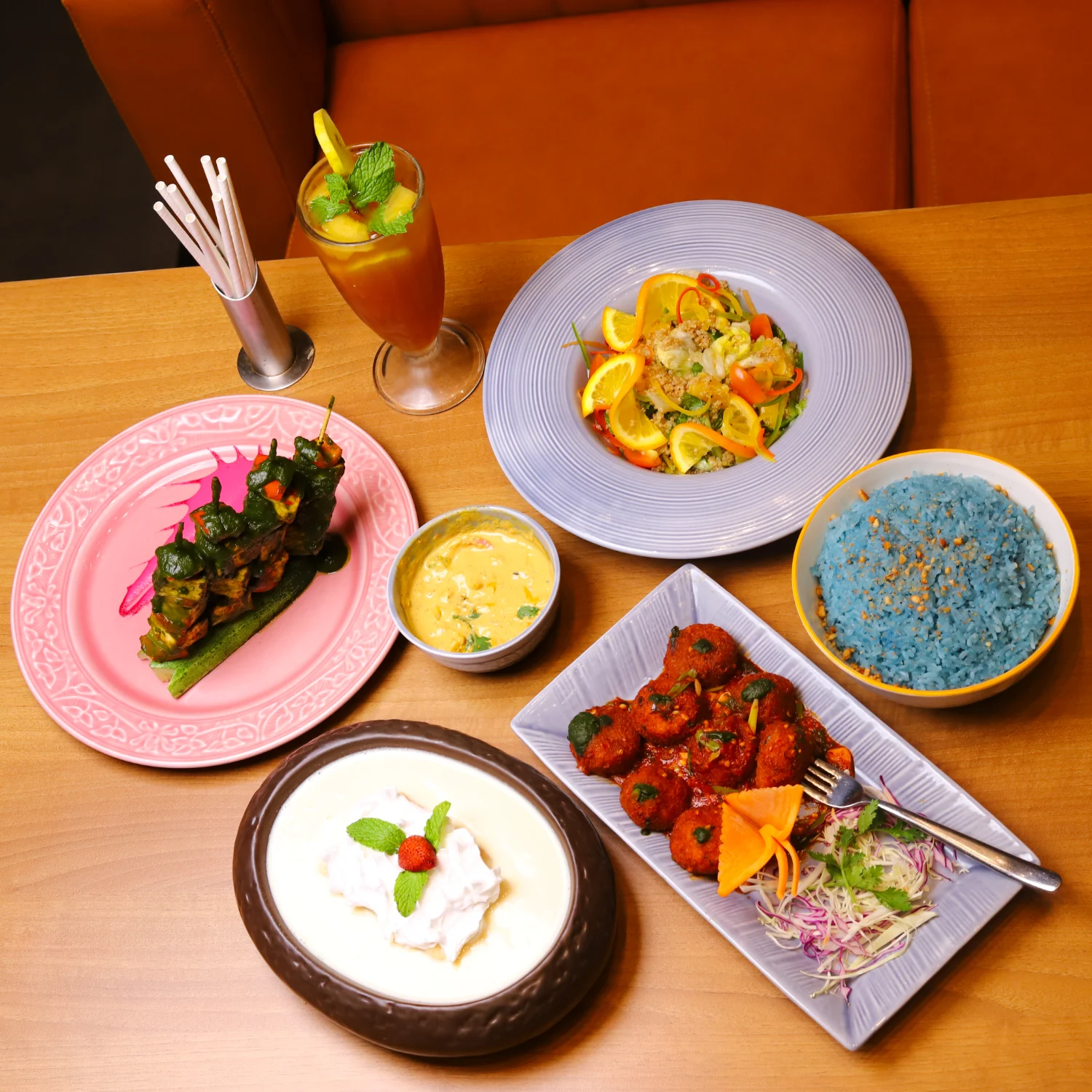 Shiv Sagar Signature traditional North Indian thali curry
