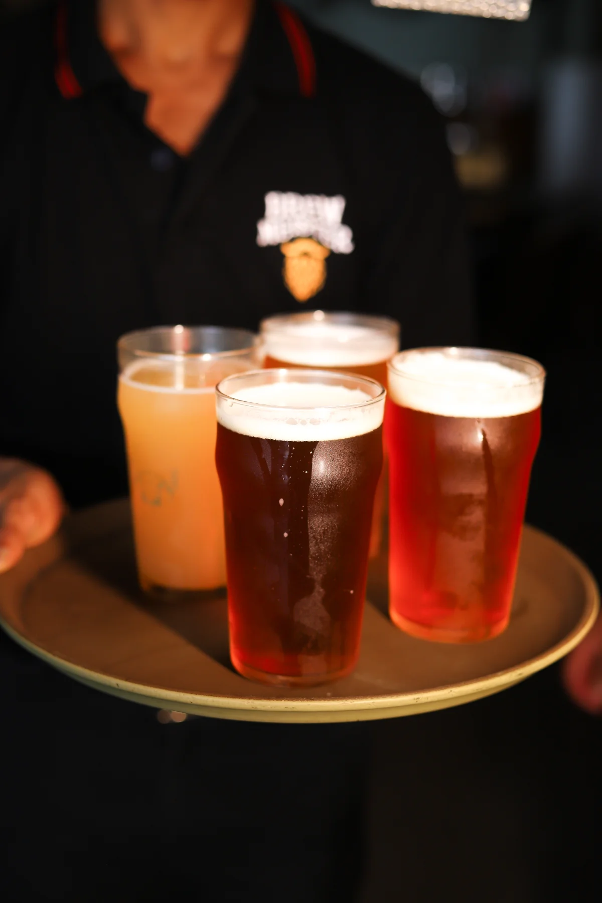 Cold craft beer mug close up photoshoot Brew Meister