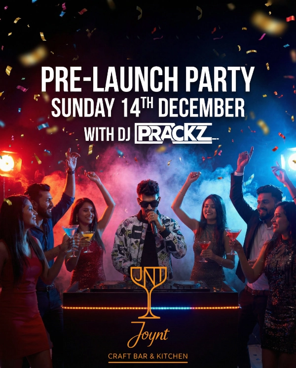 Prelaunch Party Graphics Designs